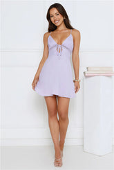 Breezes And Sunsets Mini Dress Purple
